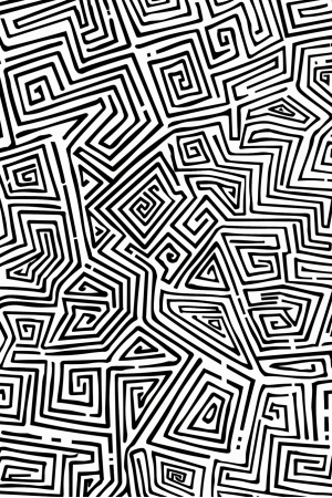 Abstractions Bundle Vol. 2 - 10 Printable Coloring Pages