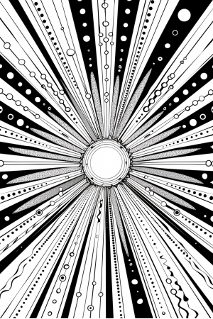 Abstractions Bundle Vol. 2 - 10 Printable Coloring Pages