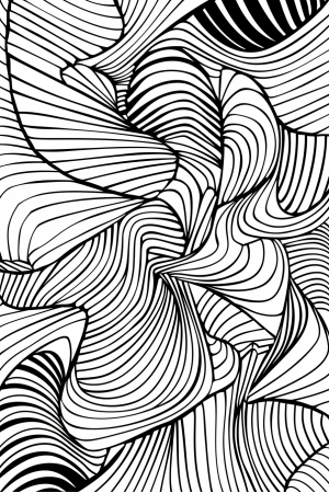 Symmetrical Zentangle 2