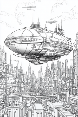 Airship Floating