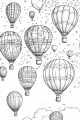 Air Transport Bundle Vol. 2 - 10 Printable Coloring Pages