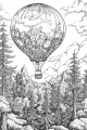 Air Transport Bundle Vol. 2 - 10 Printable Coloring Pages