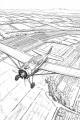 Air Transport Bundle Vol. 1 - 10 Printable Coloring Pages