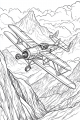 Air Transport Bundle Vol. 2 - 10 Printable Coloring Pages