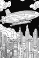 Air Transport Bundle Vol. 2 - 10 Printable Coloring Pages