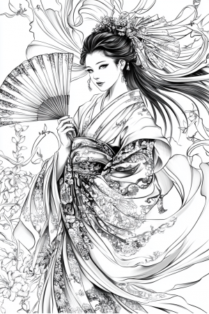 Ancient Asia Bundle Vol. 1 - 10 Printable Coloring Pages