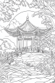 Ancient Asia Bundle Vol. 2 - 10 Printable Coloring Pages