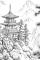 Ancient Asia Bundle Vol. 2 - 10 Printable Coloring Pages