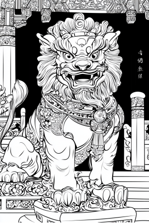 Ancient Asia Bundle Vol. 2 - 10 Printable Coloring Pages