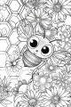 Bees Bundle Vol. 2 - 10 Printable Coloring Pages