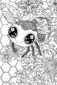 Bees Bundle Vol. 2 - 10 Printable Coloring Pages