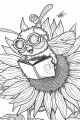 Bees Bundle Vol. 2 - 10 Printable Coloring Pages