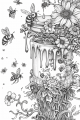Bees Bundle Vol. 2 - 10 Printable Coloring Pages