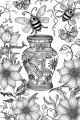 Bees Bundle Vol. 1 - 10 Printable Coloring Pages