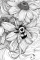 Bees Bundle Vol. 2 - 10 Printable Coloring Pages
