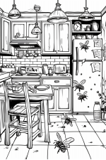 Cartoon Kitchen