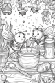 Bees Bundle Vol. 1 - 10 Printable Coloring Pages