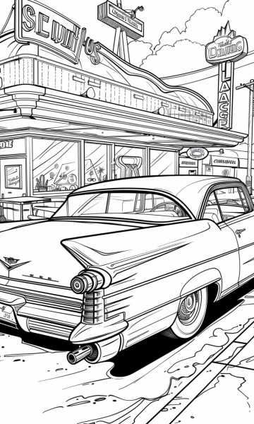 Cars Bundle Vol. 1 - 10 Printable Coloring Pages