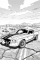 Cars Bundle Vol. 2 - 10 Printable Coloring Pages