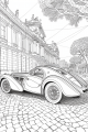 Cars Bundle Vol. 1 - 10 Printable Coloring Pages