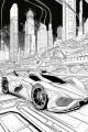 Cars Bundle Vol. 1 - 10 Printable Coloring Pages