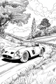 Cars Bundle Vol. 1 - 10 Printable Coloring Pages