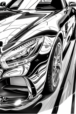 Cars Bundle Vol. 2 - 10 Printable Coloring Pages