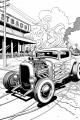 Cars Bundle Vol. 1 - 10 Printable Coloring Pages