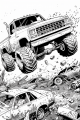 Cars Bundle Vol. 2 - 10 Printable Coloring Pages