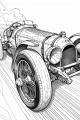 Cars Bundle Vol. 1 - 10 Printable Coloring Pages