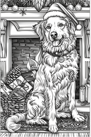 Dog Santa