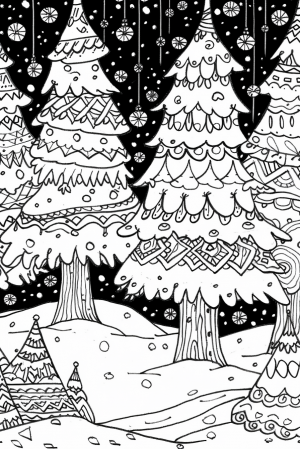 Snowy Forest