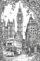 Cities Bundle Vol. 1 - 10 Printable Coloring Pages