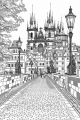 Cities Bundle Vol. 2 - 10 Printable Coloring Pages