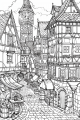 Cities Bundle Vol. 1 - 10 Printable Coloring Pages