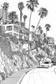 Cities Bundle Vol. 2 - 10 Printable Coloring Pages