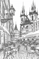Cities Bundle Vol. 2 - 10 Printable Coloring Pages