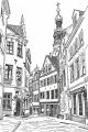 Cities Bundle Vol. 1 - 10 Printable Coloring Pages