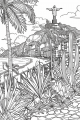 Cities Bundle Vol. 2 - 10 Printable Coloring Pages