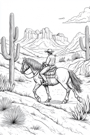Cowboy Riding