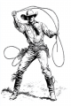 Cowboys Bundle Vol. 1 - 10 Printable Coloring Pages
