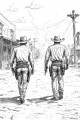 Cowboys Bundle Vol. 1 - 10 Printable Coloring Pages