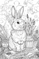 Easter Bundle Vol. 1 - 10 Printable Coloring Pages