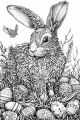 Easter Bundle Vol. 1 - 10 Printable Coloring Pages