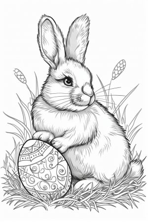 Easter Bundle Vol. 2 - 10 Printable Coloring Pages