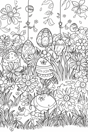 Easter Bundle Vol. 2 - 10 Printable Coloring Pages