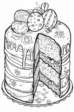 Sliced Kulich
