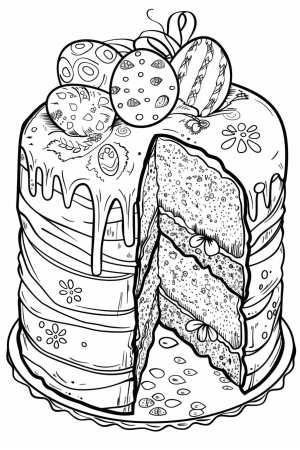 Sliced Kulich