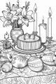 Easter Bundle Vol. 2 - 10 Printable Coloring Pages