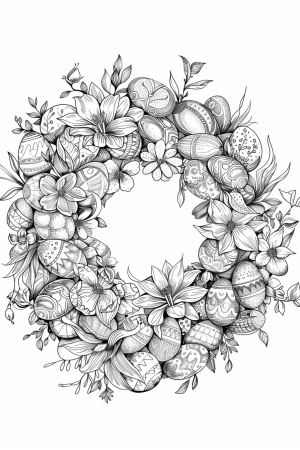 Easter Bundle Vol. 2 - 10 Printable Coloring Pages